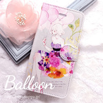 【SALE】手帳型iPhone7ケース【Balloon】