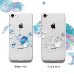 iPhone12Pro ケース 003 クラゲ(カラーver) スマホケース Android 