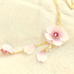 🌸八重桜のネックレス🌸