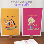 オリジナルはがき・ポストカード　2枚セット　送料無料 