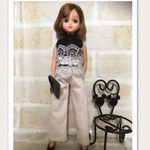 【＊377】リカちゃん  着せ替え服 ワイドパンツスタイル3点セット