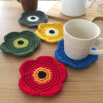 yk103様オーダー コースター flower colorful chic