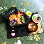 クーポンゲットで💪ミニチュア🍤天重セット