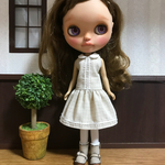 襟付きワンピ リカちゃん ブライスサイズ