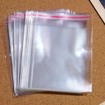 100ｘ140mm＊100枚＊ＯＰＰ袋（テープ付き）