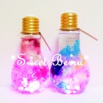 【Ｍサイズ　４００ｍｌ】ハーバリウム　イルミネーションボトル（資材）