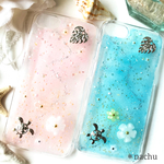 受注製作♡ホヌとモンステラのiPhoneケース