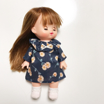 48.メルちゃんの服  リバティ ワンピース