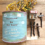 リメ缶と箱庭セット my home 