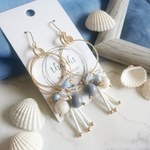 涼しげカラーmix🌿フープピアス