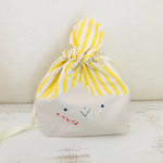 送料無料♬モグモグ♬おだんごヘアがかわいい女の子のお弁当袋