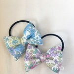 新作！！liberty リバティ☆ふわもこリボンのヘアゴム