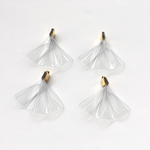 再販×2♡プチサイズ4コセット♡  PVCタッセル　クリア　0.2㎜