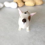 ジャックラッセル　ジャッピー　A028　Peanuts clay dog 