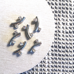 6pcs Handmade* 資材 B-320 crystal metal beads