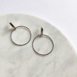 stick&hoop earrig(シルバーのみ)