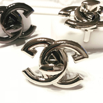 チェーン型ひねり金具(大)   シルバー