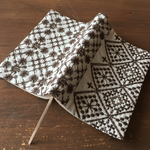 文庫サイズ⁂ブックカバー ⁂刺繍