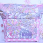 ☆Lsize☆Angelica Garla×YUWAドットおしりふき&おむつポーチ