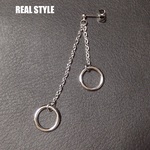 【送料無料】【ジン 風】　ツインフープ　ピアス　BTS　防弾少年団　