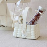 *petit gift* まめかごwhite × herbal bath salt