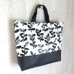 New! プールバッグ【リーフ】防水バッグ 水泳バッグ レジャーバッグ スイミングバッグ 入園グッズ 入学グッズ ラミネート ビニールバッグ レッスンバッグ 