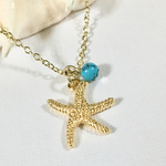 人魚のわすれもの  ターコイズネックレス