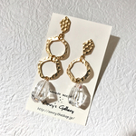 gold parts × clear asymmetry