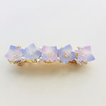 紫陽花のバレッタ