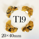花柄 タッセル パーツ 4個  花びら