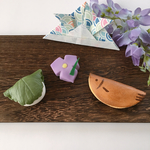 ❁はんなり和菓子❁ 季節の和菓子根付ストラップ