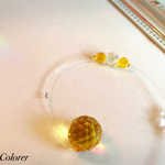 黄色サンキャッチャー20mm
