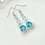 ♡夏ピアス  アクアマリン♡