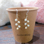 パールの雫ㆀピアス/ノンホールピアス