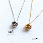 Triangle Motif Charm Necklase