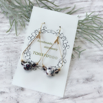再販♡カラフルビーズのフープピアス