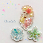 マーメイド&海の生き物たちブローチ♡