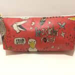 ハシビロコウ　ラミネートペンケース　ローズ　