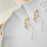 あめ雫×gold Twist ピアス／イヤリング   (81