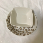 パンダ柄カレー皿★ポーセラーツ