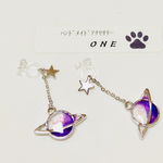 宇宙 イヤリング