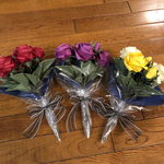 折り紙 薔薇 花束 3個セット