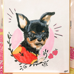 わんちゃん猫ちゃん★ペット似顔絵