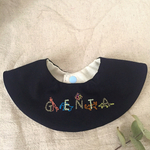 ネーム刺繍  まんまるスタイ