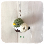 鳥 編みぐるみ♡カモ
