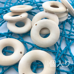 10個入り《ナチュラル》木製フープ
