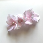 再販:紫陽花のリボン（ピンク）