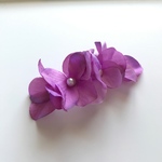 再販:紫陽花のリボン（赤紫）