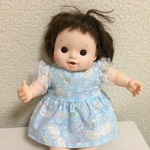 受注販売ちぃさなスワン柄ワンピース