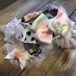 犬・猫31～34　cocoちゃんリボンチョーカー　小悪魔・ゴスロリ・ドクロ・薔薇・姫・プリンセス